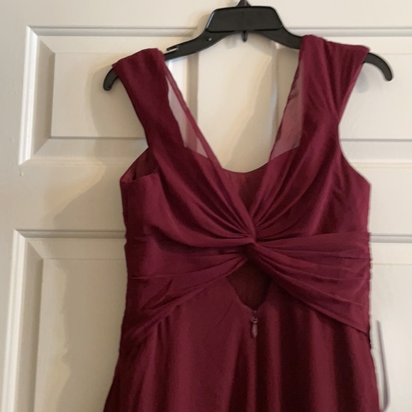 Azazie Becki Cabernet Dress. Never been worn! - Picture 6 of 9